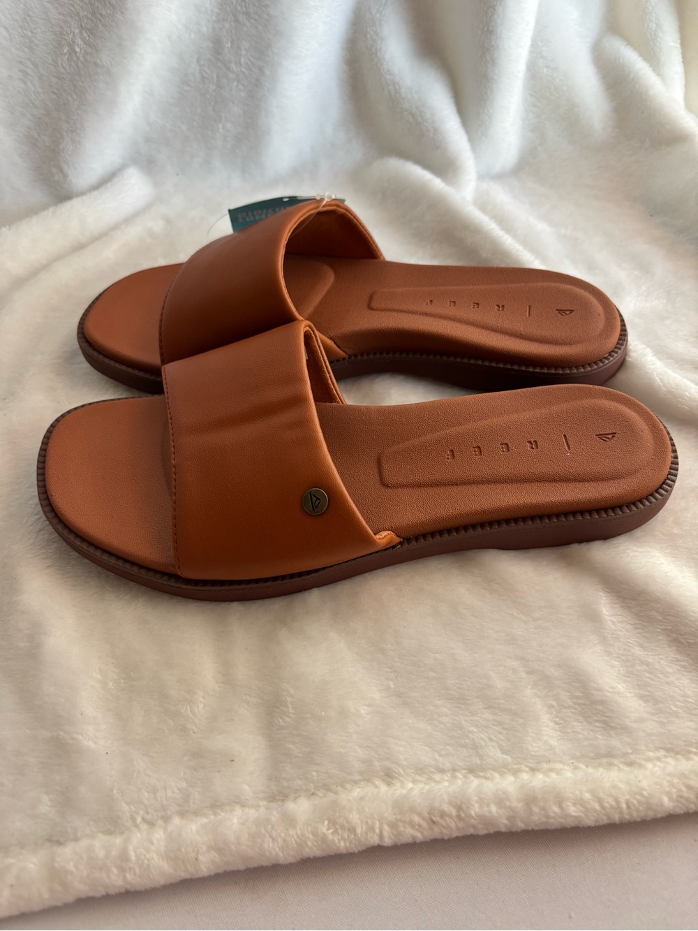 Reef Sunny Arrianah Women's Slides Sandal in Cocoa Size 9